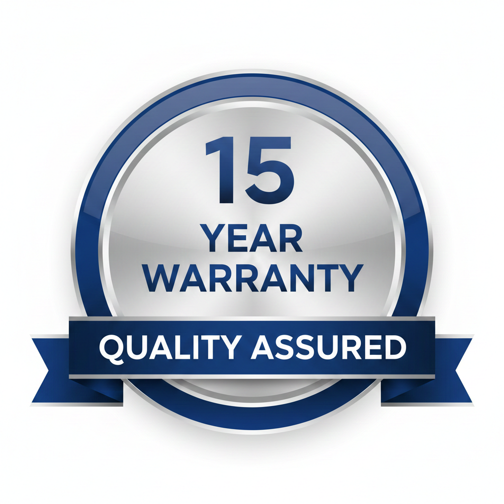 15 Year Warranty